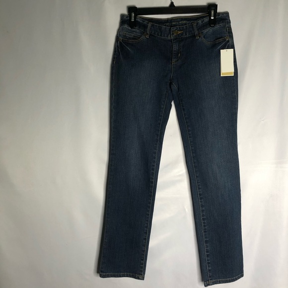 Michael Kors Straight Leg Denim Jeans Sz. 2 P - Picture 1 of 10